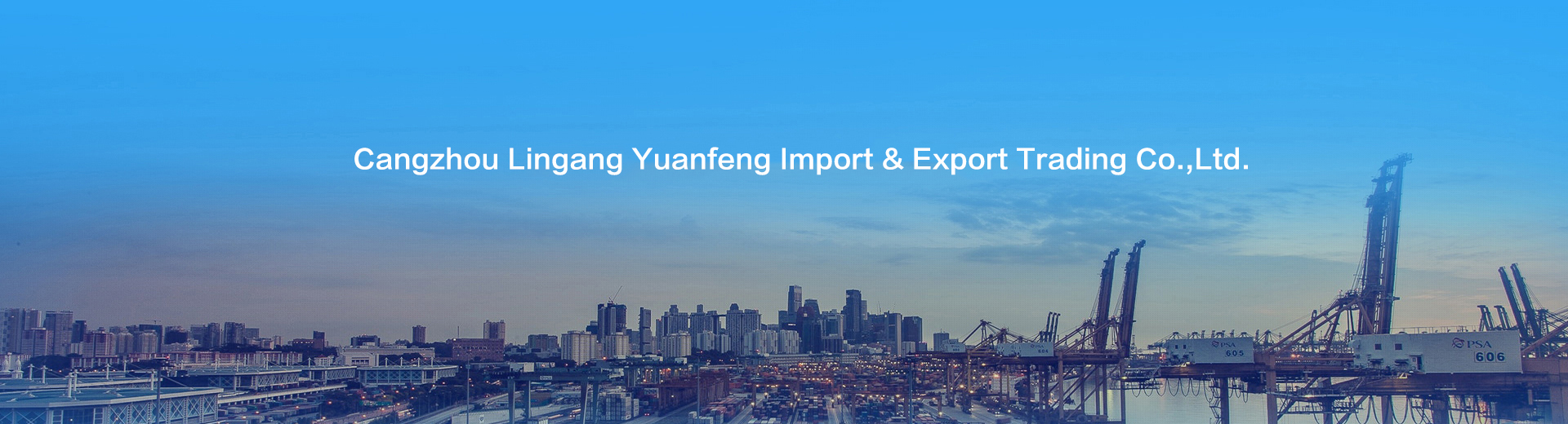 Cangzhou Lingang Yuanfeng Import & Export Trading Co.,Ltd.